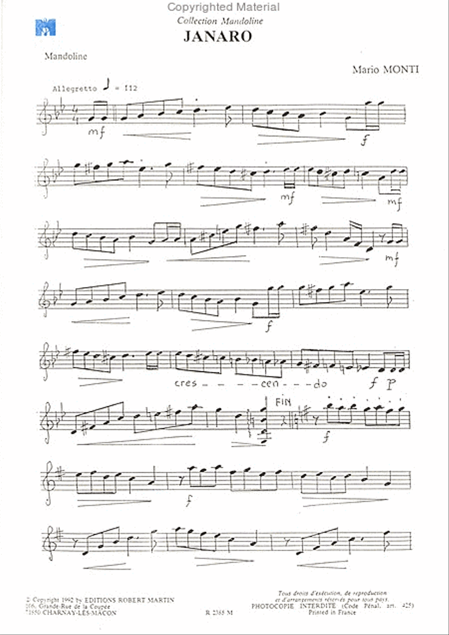 Janaro Mandolin scores gallery preview page 2