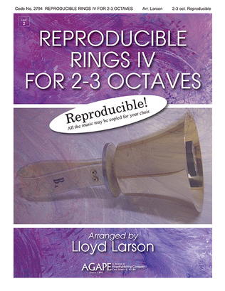 Book cover for Reproducible Rings for 2-3 Octaves, Vol. 4