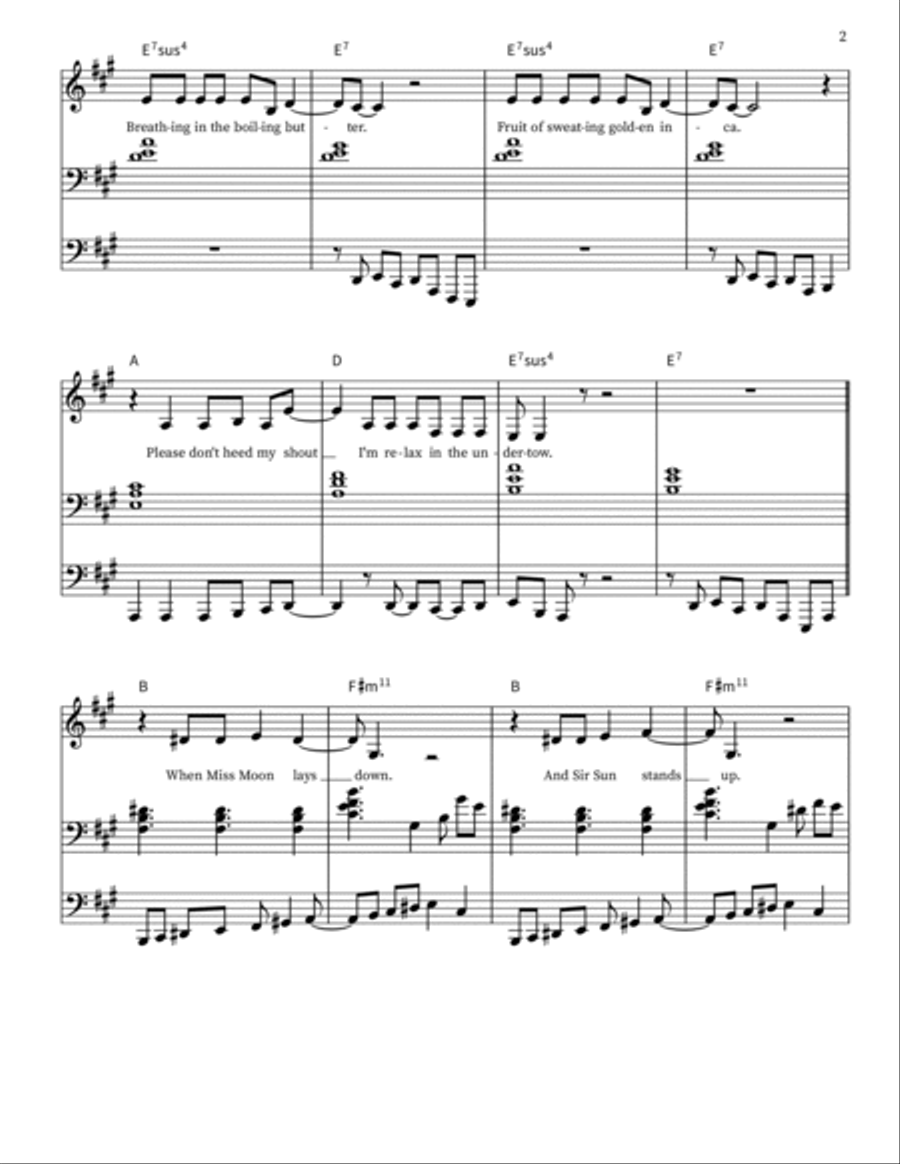 Summer's Cauldron Small Ensemble scores gallery preview page 2