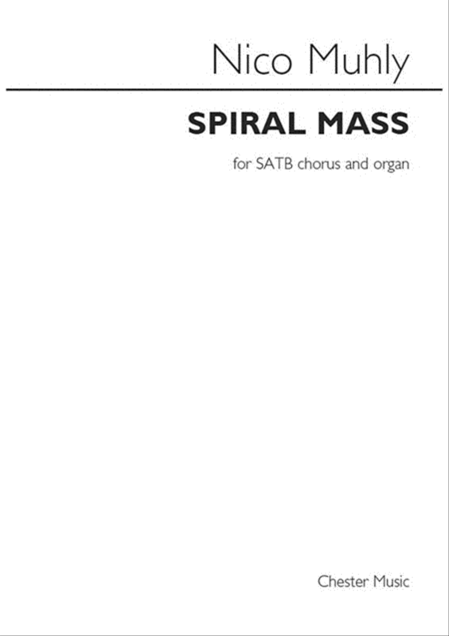 Spiral Mass 4-Part scores gallery preview page 1