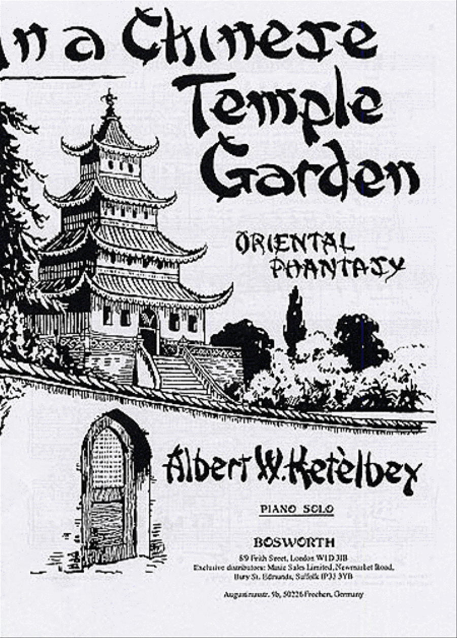 Albert Ketelbey: In A Chinese Temple Garden (Piano Solo) Piano Solo scores gallery preview page 1