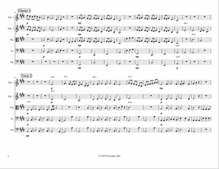 When The Party's Over String Orchestra scores gallery preview page 2