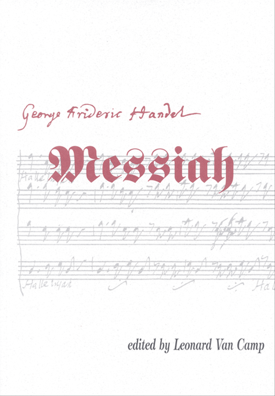 Messiah - Vocal Score