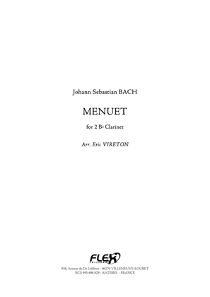 Book cover for Menuet