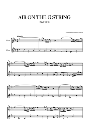 Johann Sebastian Bach - Air on the G String (for Flute and Oboe)