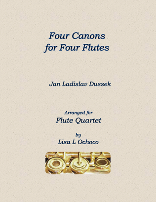 Four Canons for Four Flutes (2C, A, B)