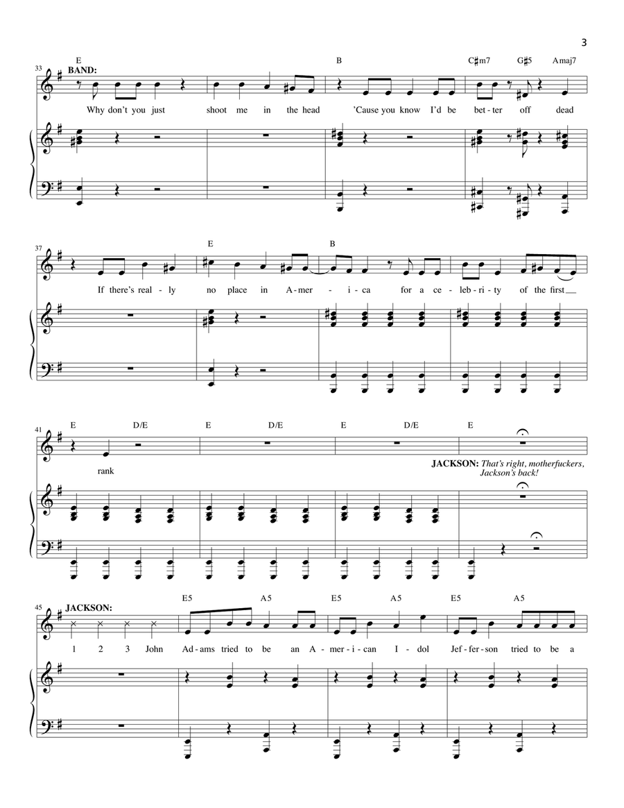 Rock Star Rock Star Voice scores gallery preview page 3