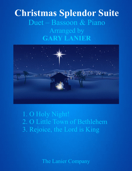 CHRISTMAS SPLENDOR SUITE (Bassoon and Piano with Score & Parts) image number null