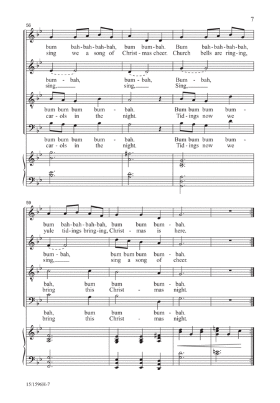 Holly Carol 4-Part scores gallery preview page 7