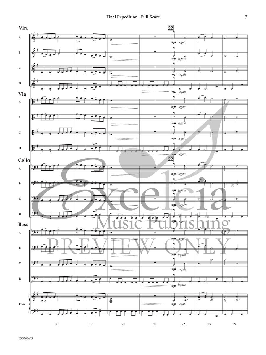Final Expedition (Score) String Orchestra scores gallery preview page 8