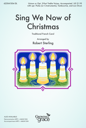 Book cover for Sing We Now of Christmas (Digital)