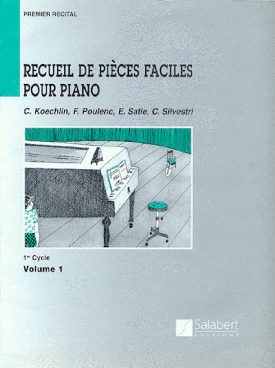 Recueil de Pices Faciles Pour Piano - Level 1, Volume 1