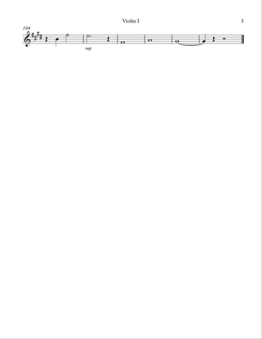 My Wish My Wish String Quartet scores gallery preview page 4
