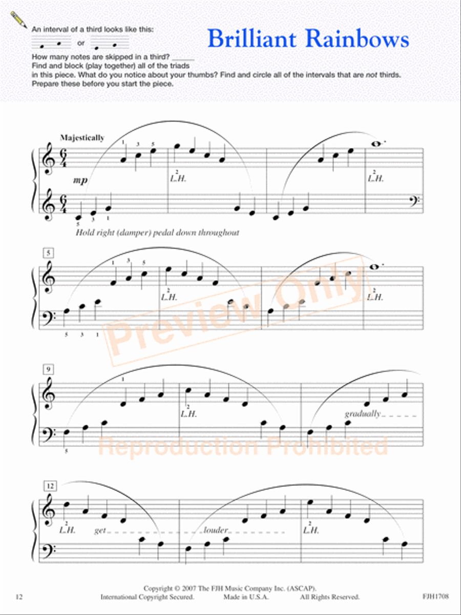 On Stage!, Book 2 On Stage!, Book 2 Easy Piano scores gallery preview page 3