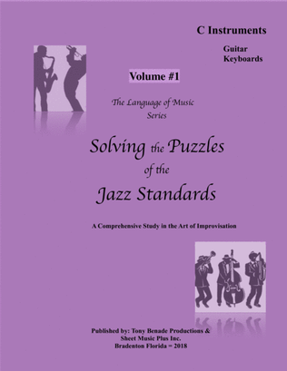 Book cover for Solving the Puzzle of the Jazz Standards for Guitar