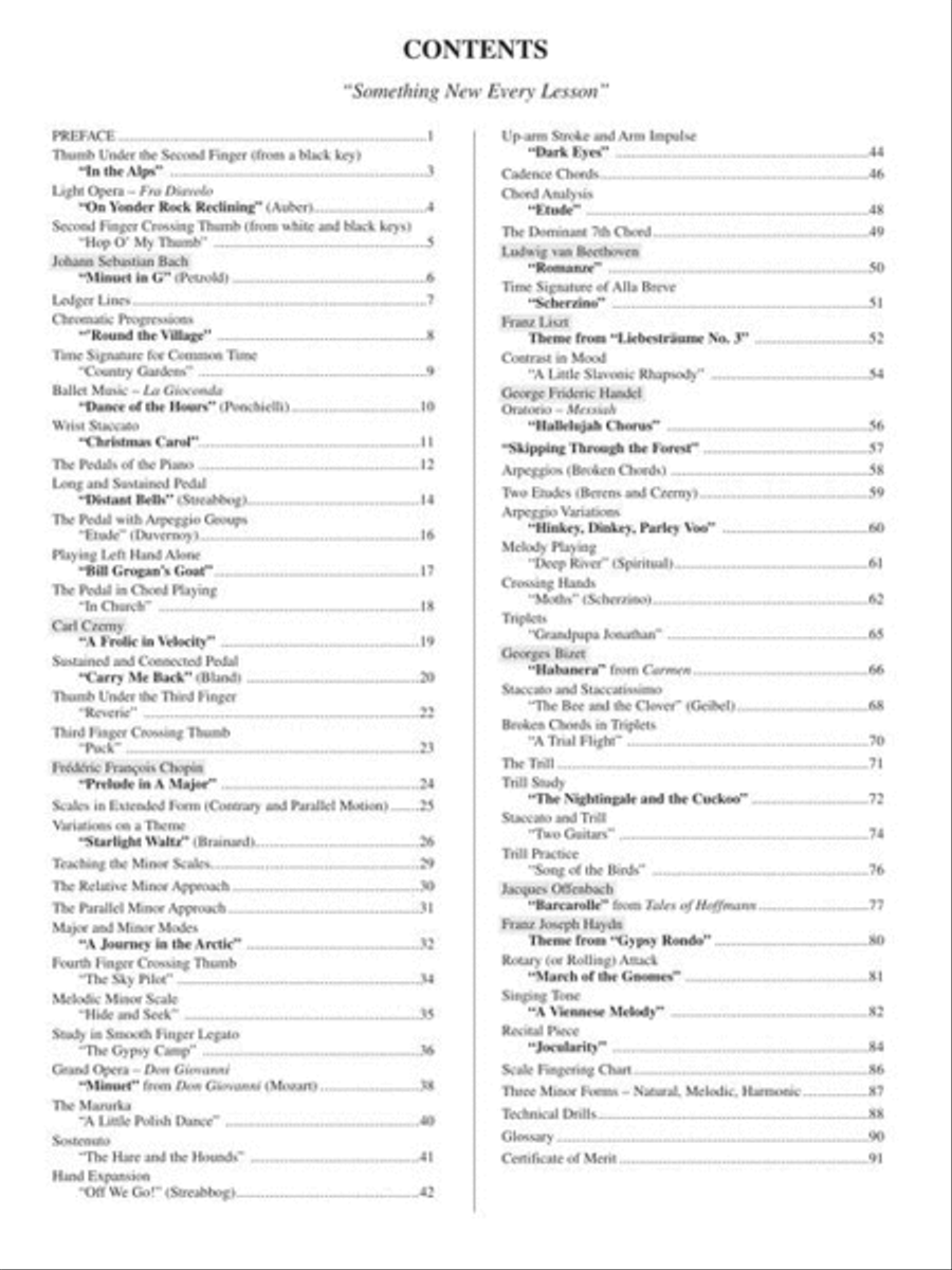John Thompson's Modern Course for the Piano Piano Method scores gallery preview page 4