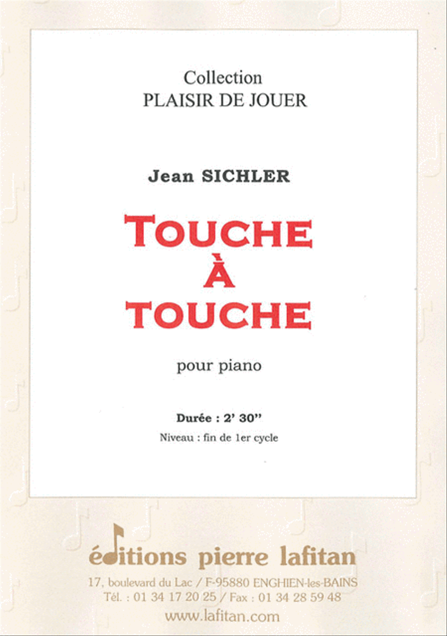 Touche a Touche Touche a Touche Piano Solo scores gallery preview page 1