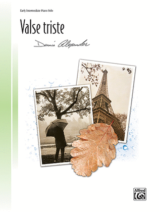 Book cover for Valse triste