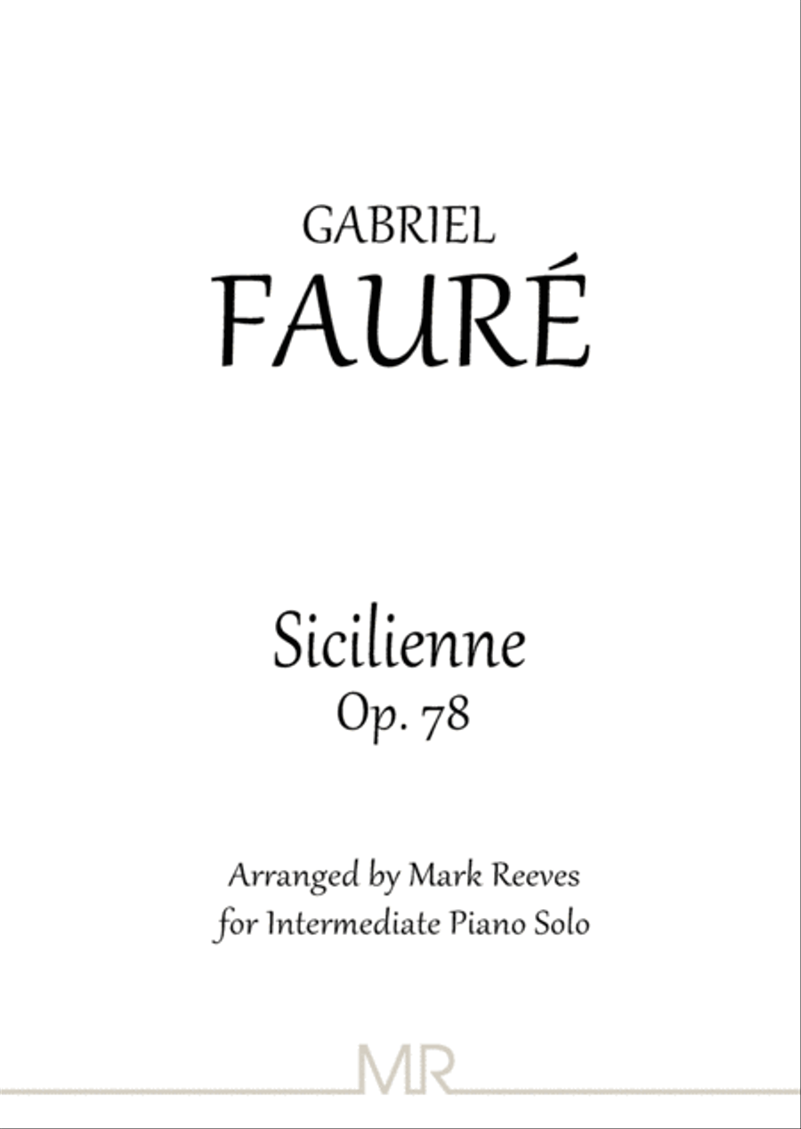 Sicilienne Piano Solo scores gallery preview page 2