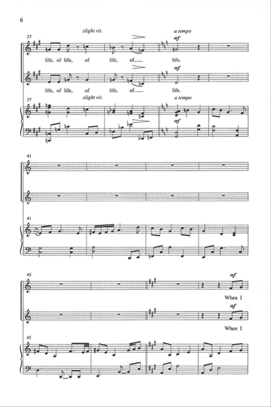 Days of Quiet Joy SA scores gallery preview page 5