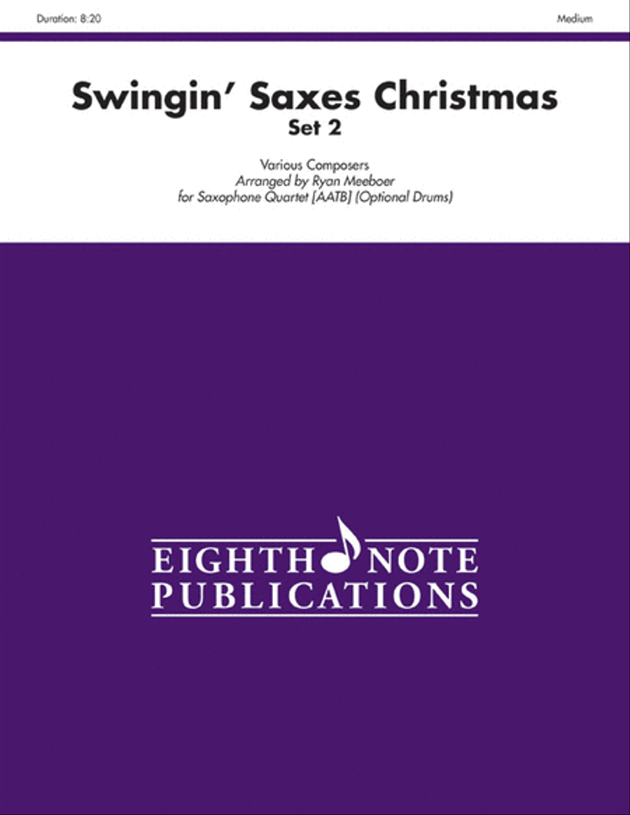 Swingin' Saxes Christmas, Set 2 Small Ensemble scores gallery preview page 1