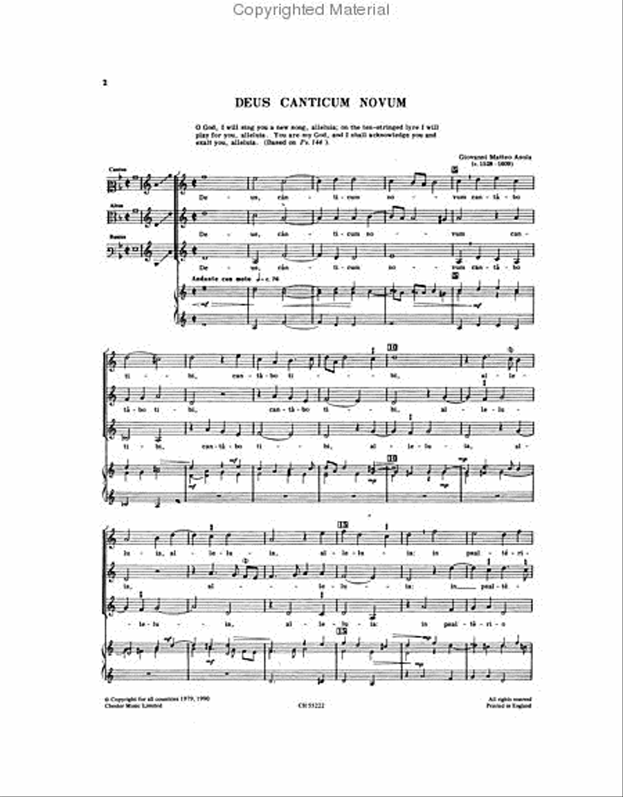 The Chester Book of Motets – Volume 7 SSA scores gallery preview page 2