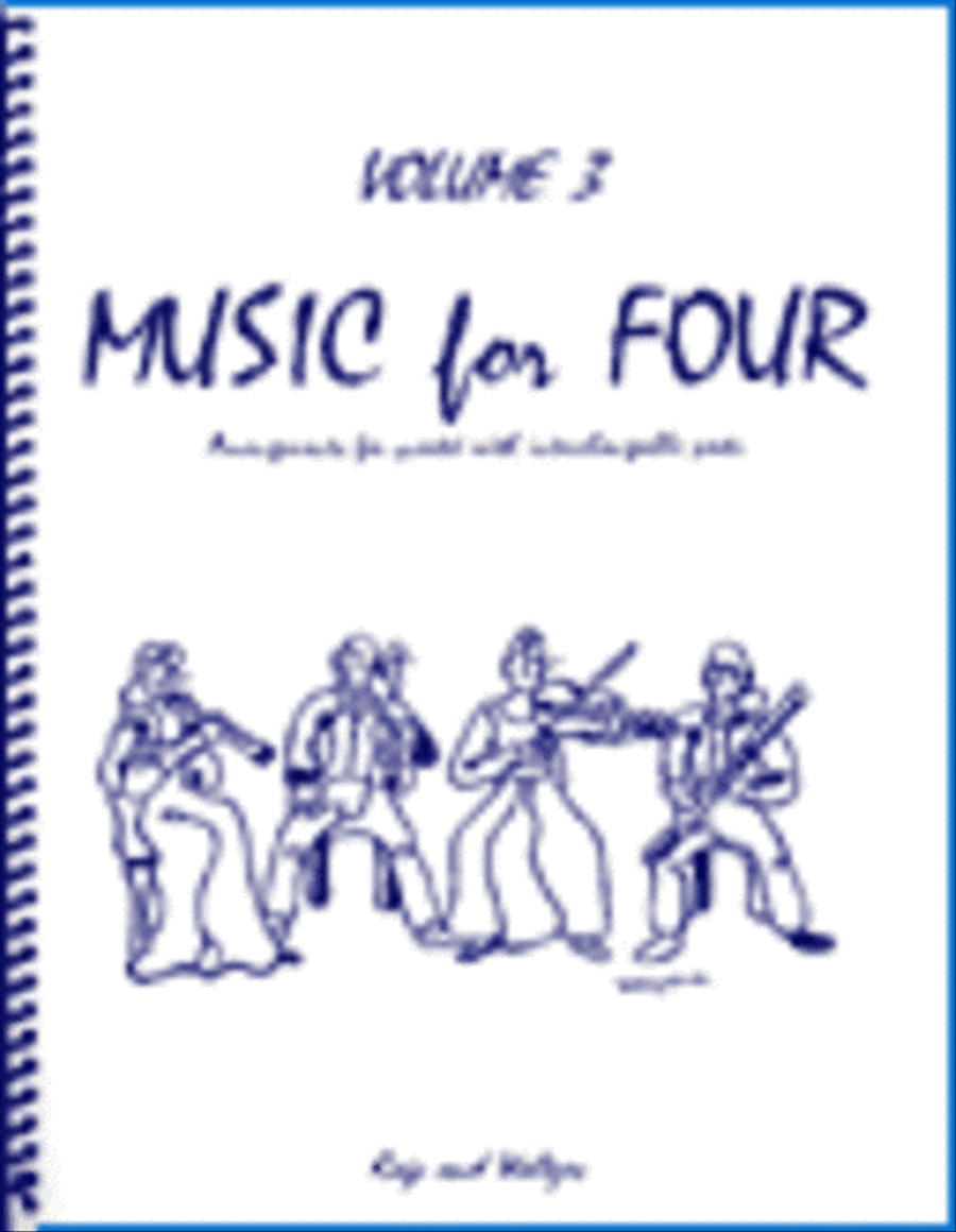 Music for Four, Volume 3, Set of 4 Parts (Wind Quartet) 4-Part scores gallery preview page 1
