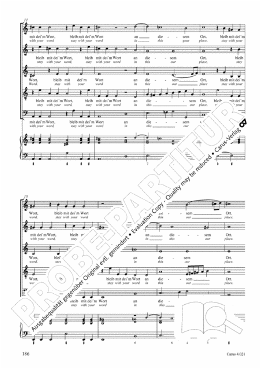 Schein: Israelsbrunnlein. Fontana d'Israel. Complete edition Choir scores gallery preview page 193
