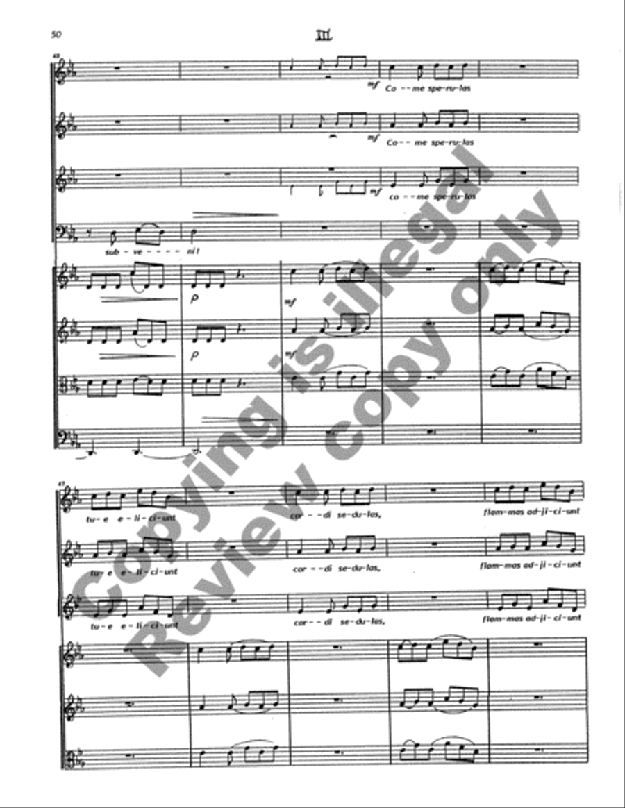 Cantata Rustica (Full/Choral Score) Choir scores gallery preview page 127