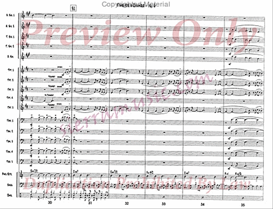 Time For A Change Time For A Change Jazz Ensemble scores gallery preview page 7