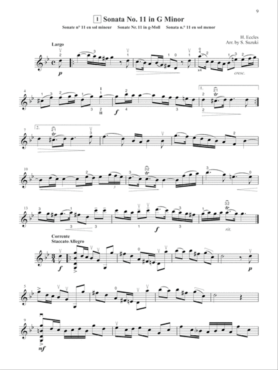 Suzuki Violin School, Volume 8 String Methods scores gallery preview page 5