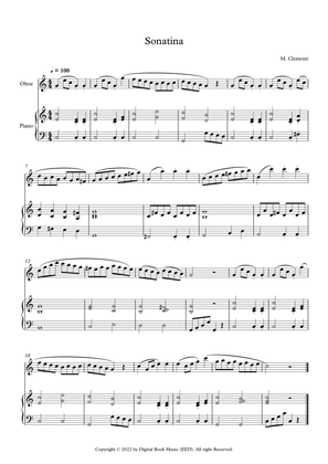 Sonatina (In C Major) - Muzio Clementi (Oboe + Piano)