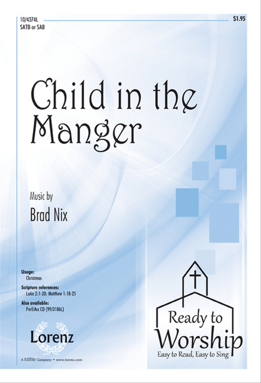 Book cover for Child in the Manger