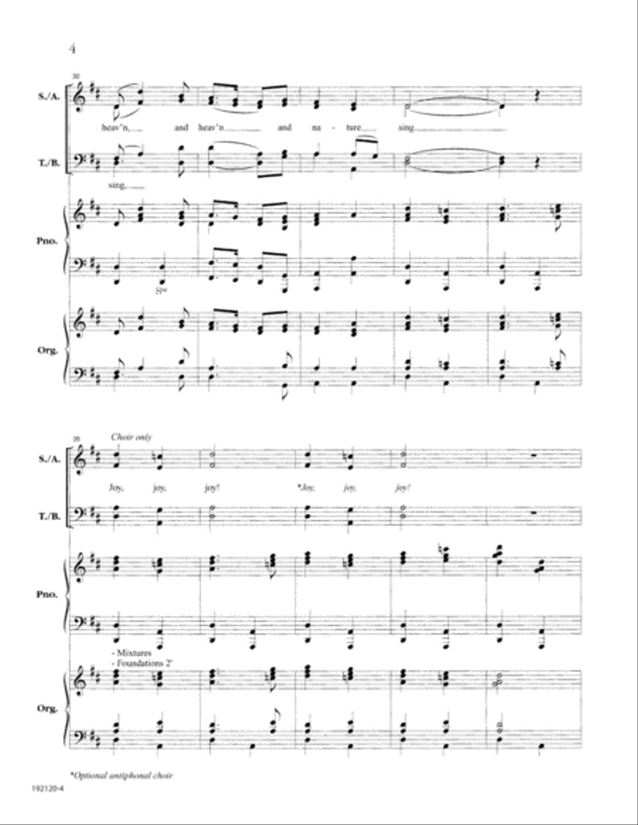 Let the People Sing at Christmas 4-Part scores gallery preview page 8