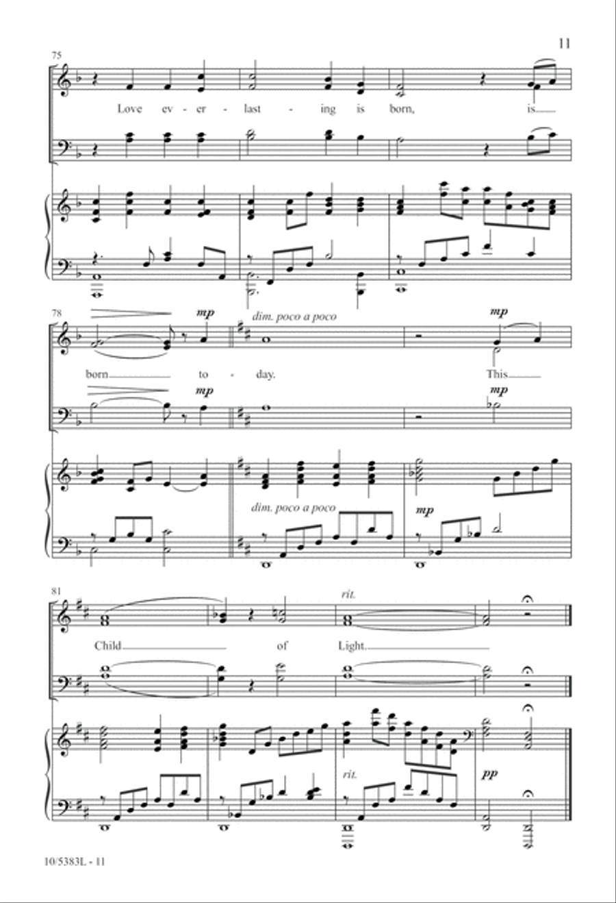 This Child of Light This Child of Light 4-Part scores gallery preview page 11