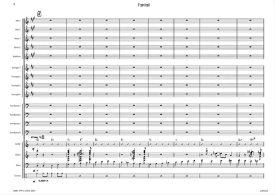 Fantail Big Band scores gallery preview page 3