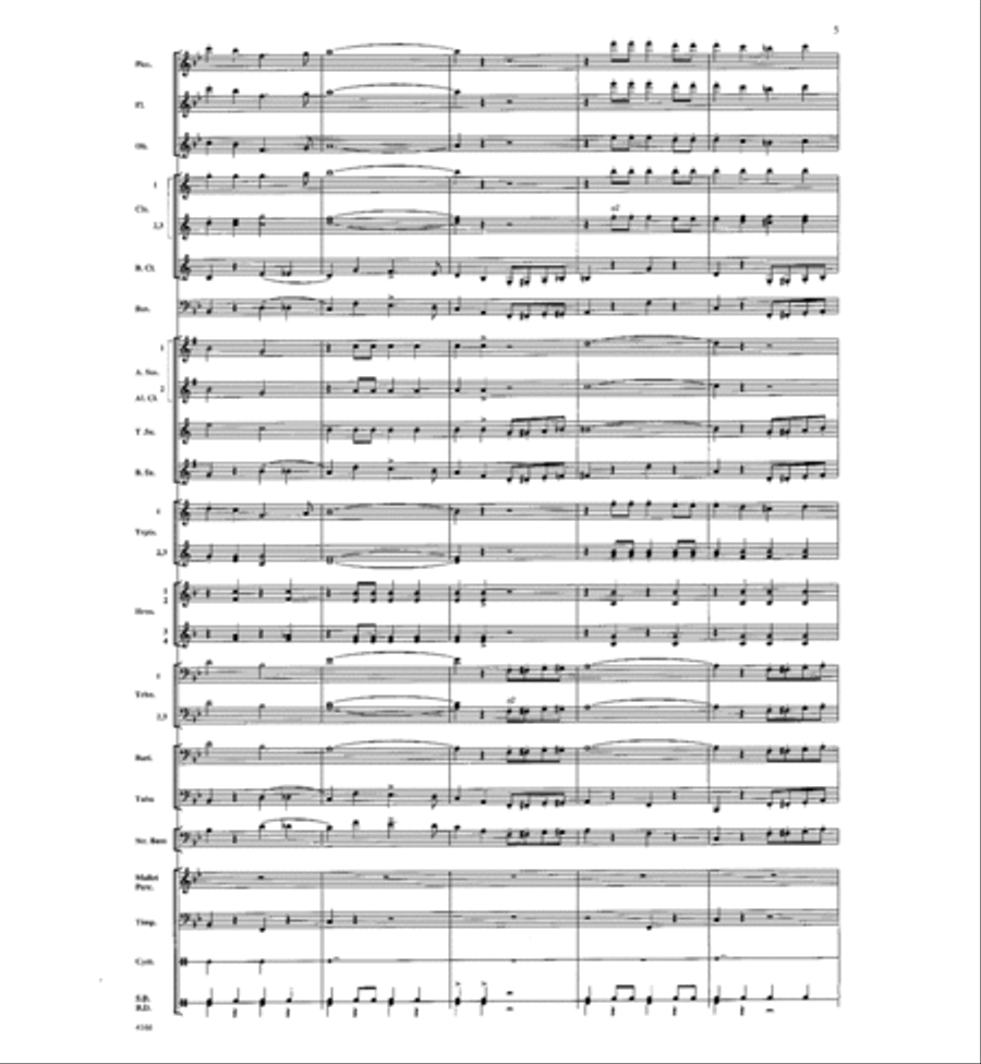 Quality Plus Quality Plus Concert Band scores gallery preview page 4