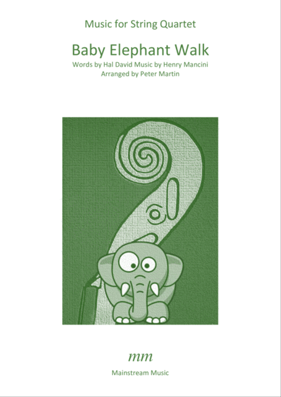 Baby Elephant Walk from the Paramount Picture HATARI! String Quartet scores gallery preview page 1