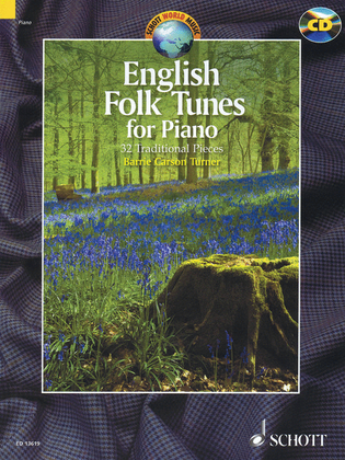 Book cover for English Folk Tunes for Piano