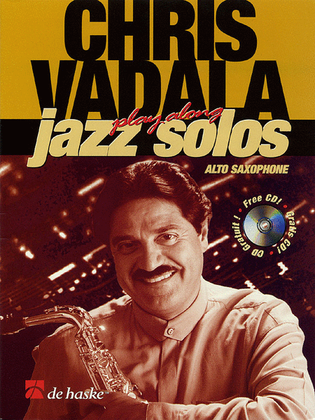 Book cover for Chris Vadala - Play Along Jazz Solos