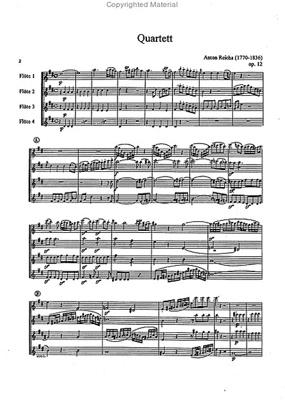 Quartett, op. 12