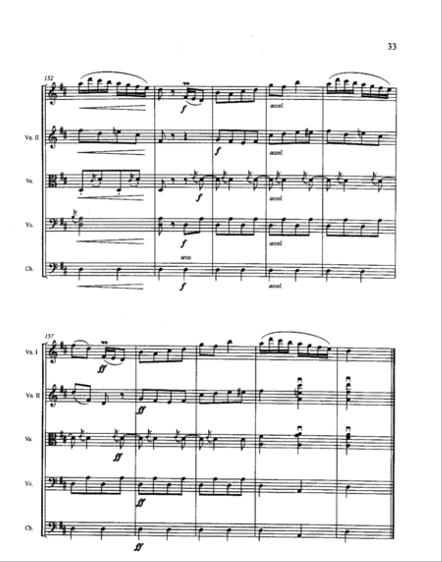 Sonata for Strings String Orchestra scores gallery preview page 9