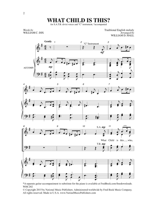 What Child Is This (arr. William D. Hall)