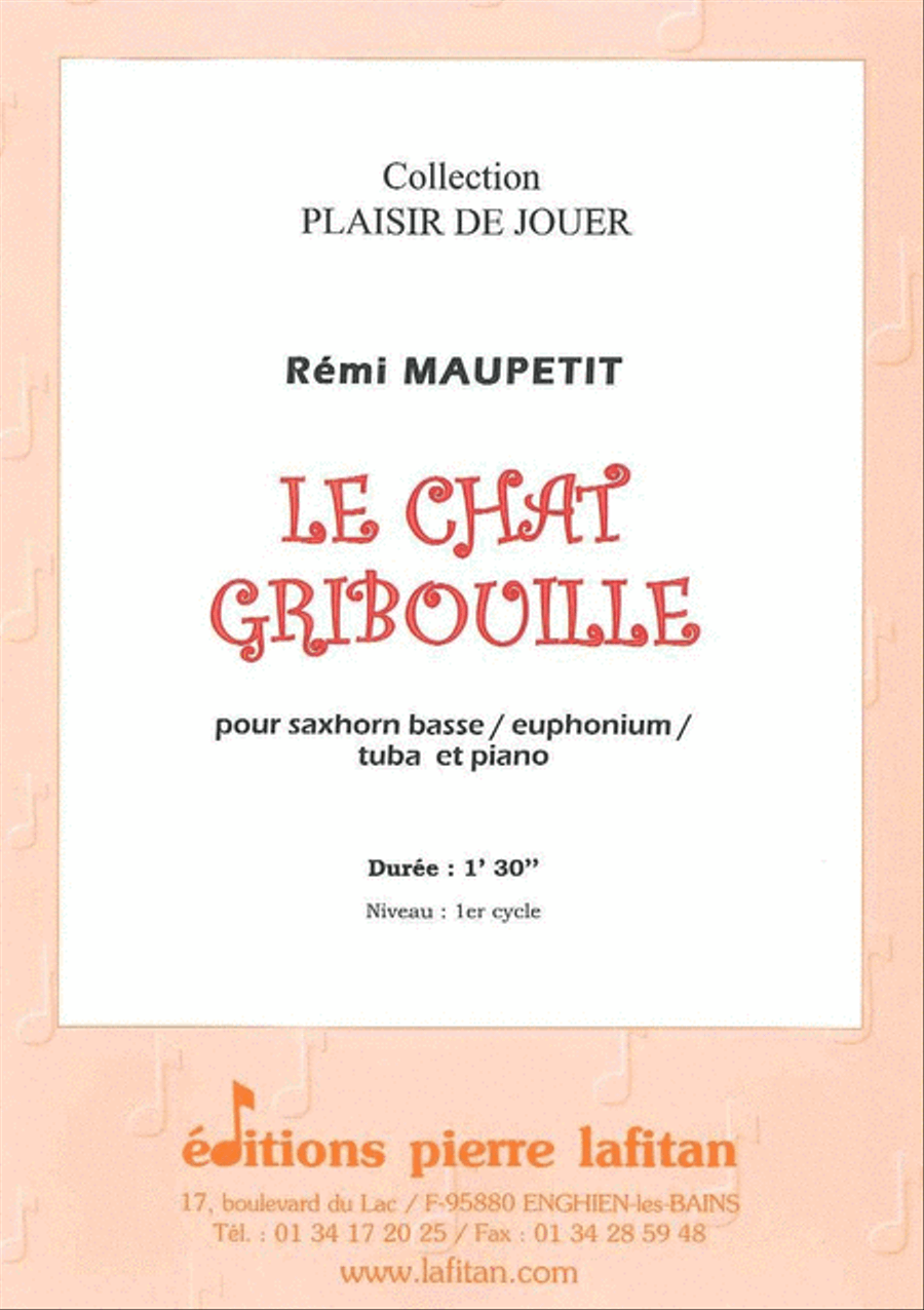 Le Chat Gribouille Euphonium scores gallery preview page 1