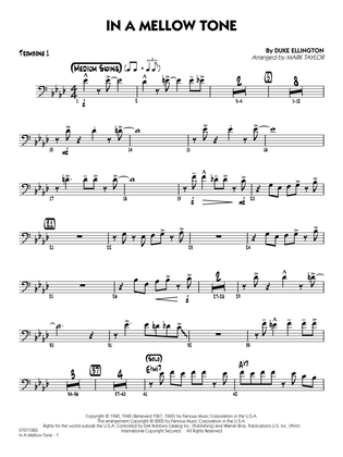 Book cover for In a Mellow Tone (arr. Mark Taylor) - Trombone 1