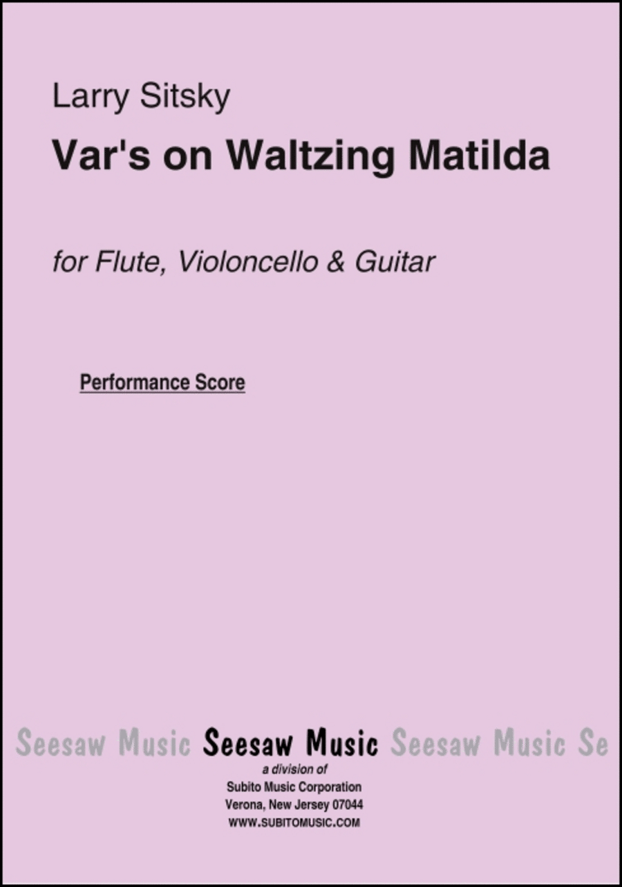 Variations on a Waltzing Matilda