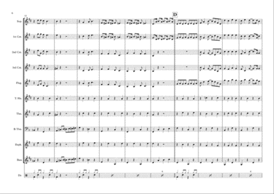 Antonin's Humoresque Antonin's Humoresque Brass Ensemble scores gallery preview page 6
