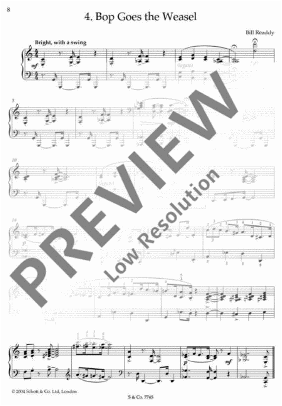 Twinkle, Twinkle Jazzy Star Piano Solo scores gallery preview page 9