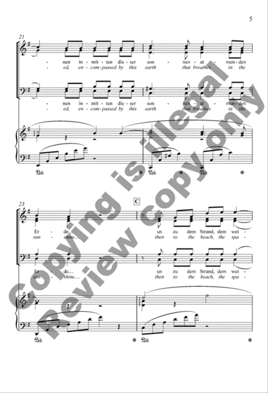 Morgen! (Tomorrow!) Morgen! (Tomorrow!) Divisi scores gallery preview page 5
