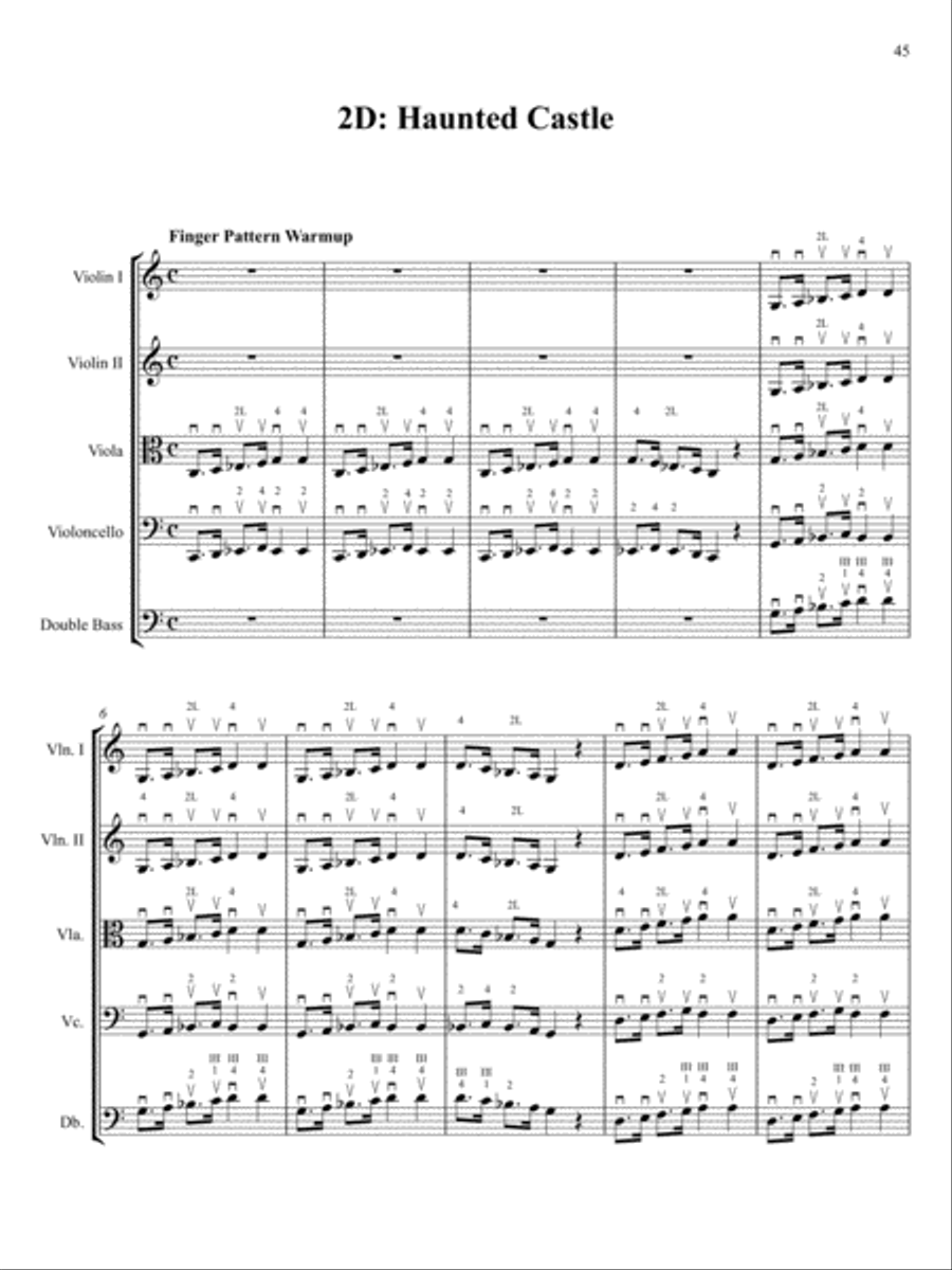 String Music in Patterns: for Better Intonation (Teacher Edition)